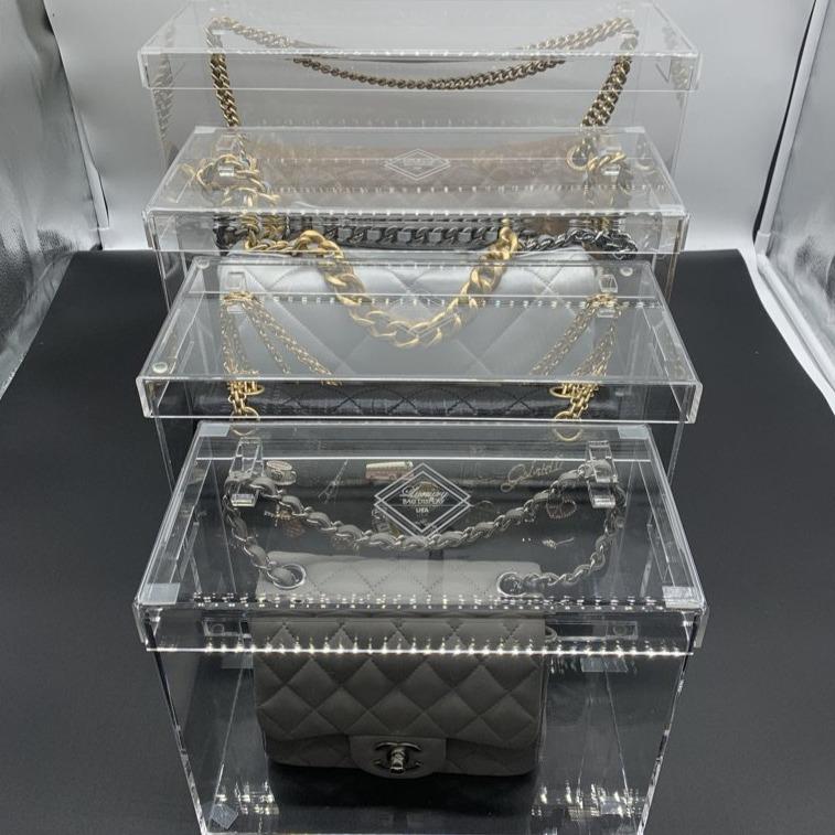 Designer Handbag Storage and Display Case Made for Chanel Flap