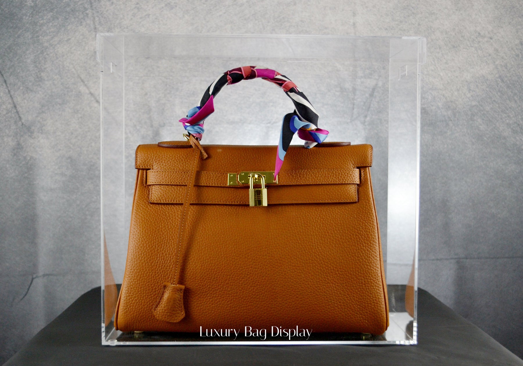 Designer Handbag Storage Case Made for Hermes Kelly – Luxury Bag Display