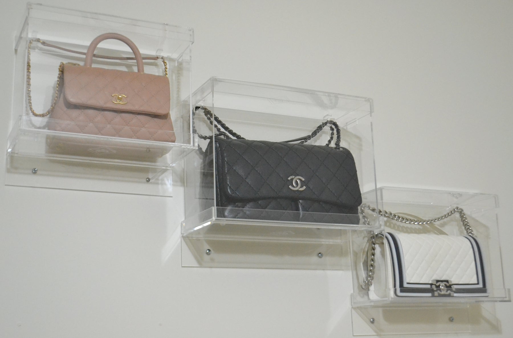 Floating Shelf for C Large Case  Handbag display, Bag display