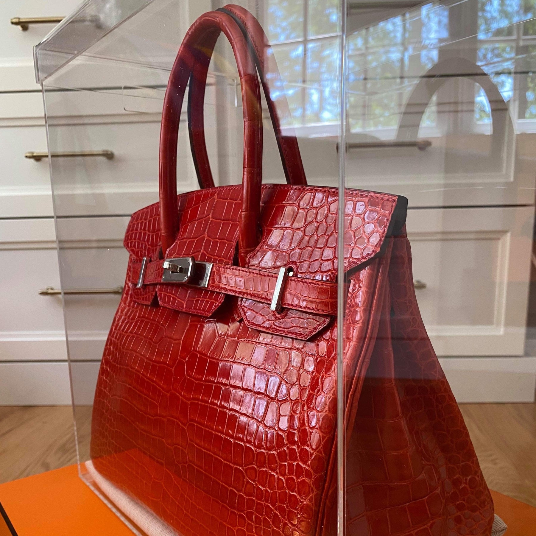 Designer Handbag Storage Case Made for Hermes Birkin – Luxury Bag